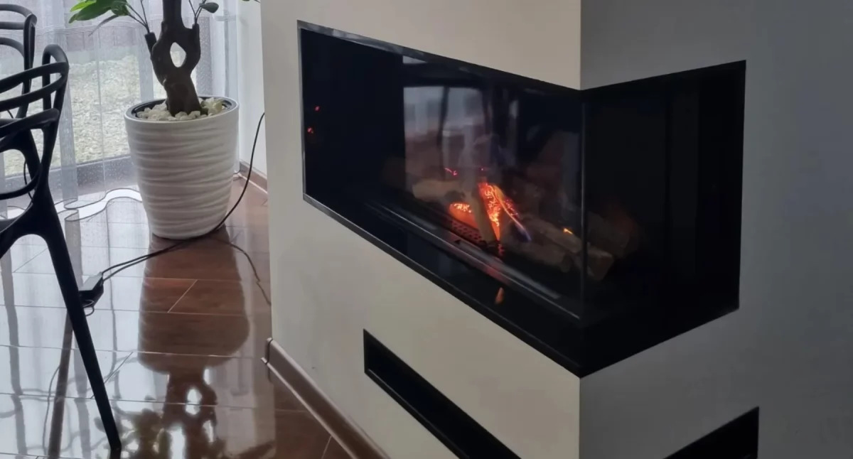 Sposób na nowoczesne wnętrze z kominkiem w roli głównej