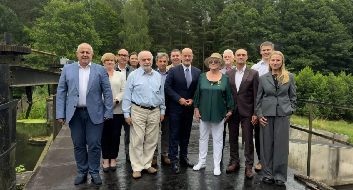 Aleksandra Augustowska z odznaką Ministerstwa Klimatu