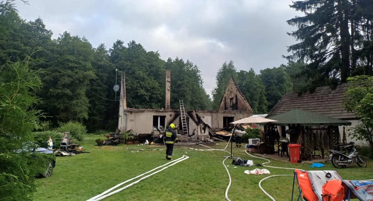 Poranny pożar w Górznej. Szybka akcja strażaków