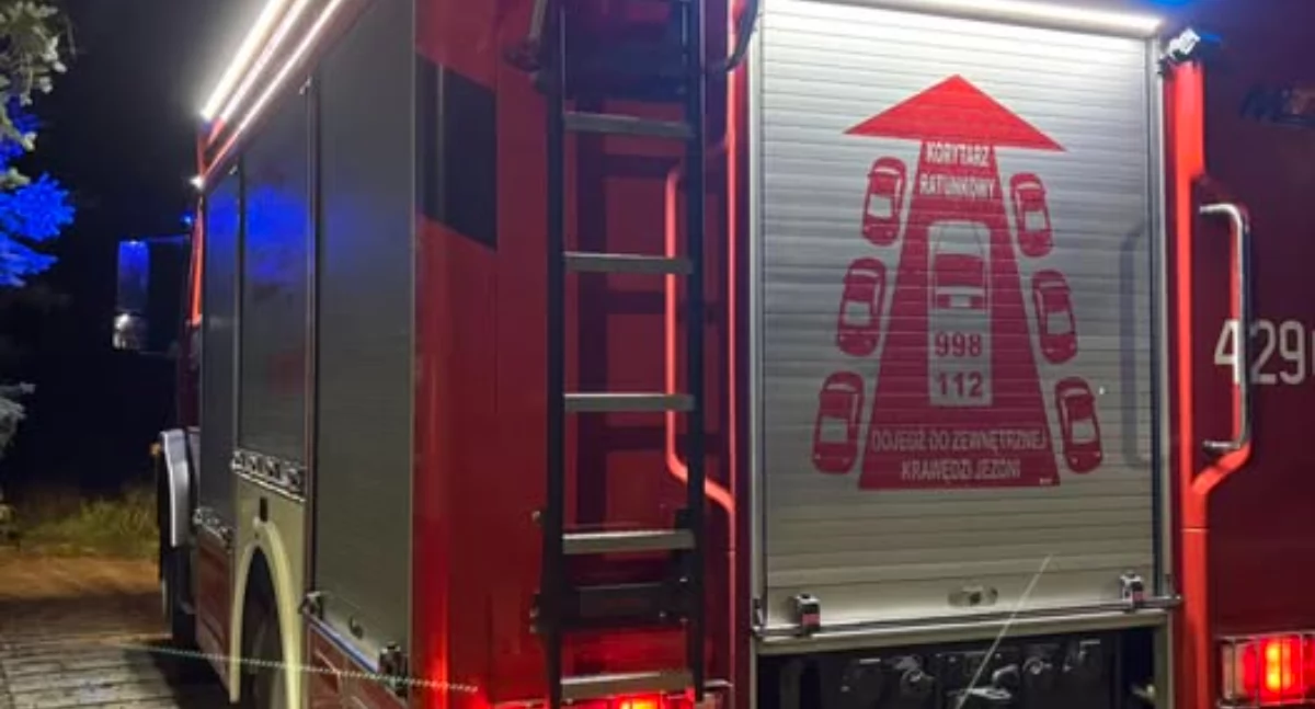 Sonar, strażacy, policja. Nad jeziorem rozegrały się dramatyczne sceny