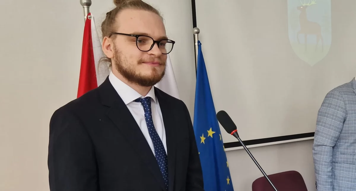 Łukasz Łazarski oficjalnie zaprzysiężony na radnego Rady Miejskiej w Złotowie