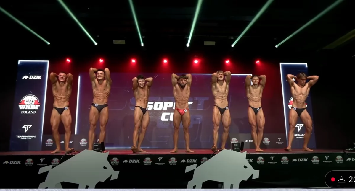 Jarosław Starszak ze Skica zadebiutował na WNBF – DZIK SOPOT CUP