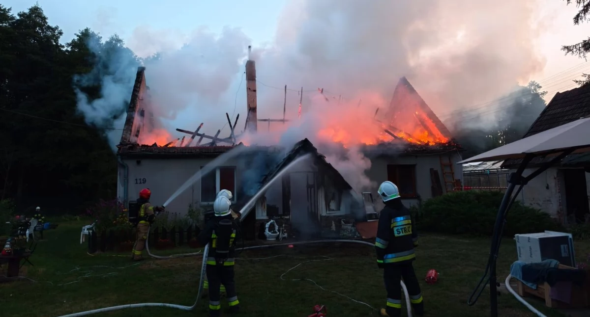 Ponad 100 interwencji strażaków w powiecie złotowskim. Najwięcej zgłoszeń dotyczyło miejscowych zagrożeń