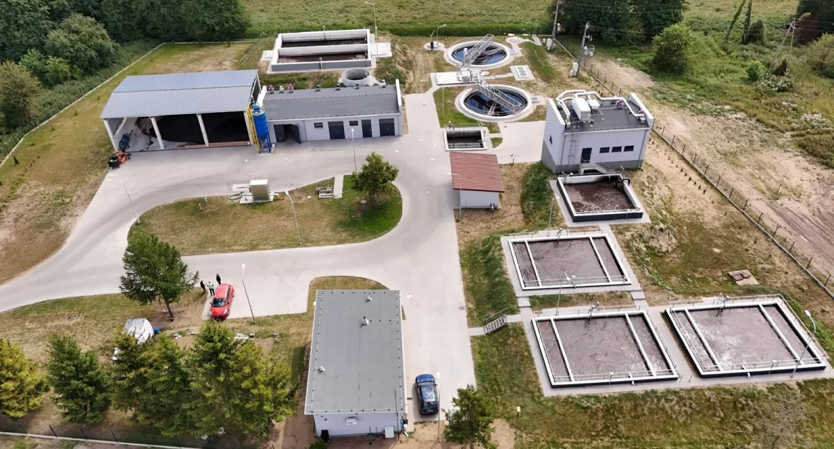 Zmodernizowana oczyszczalnia ścieków w Okonku oddana do użytku