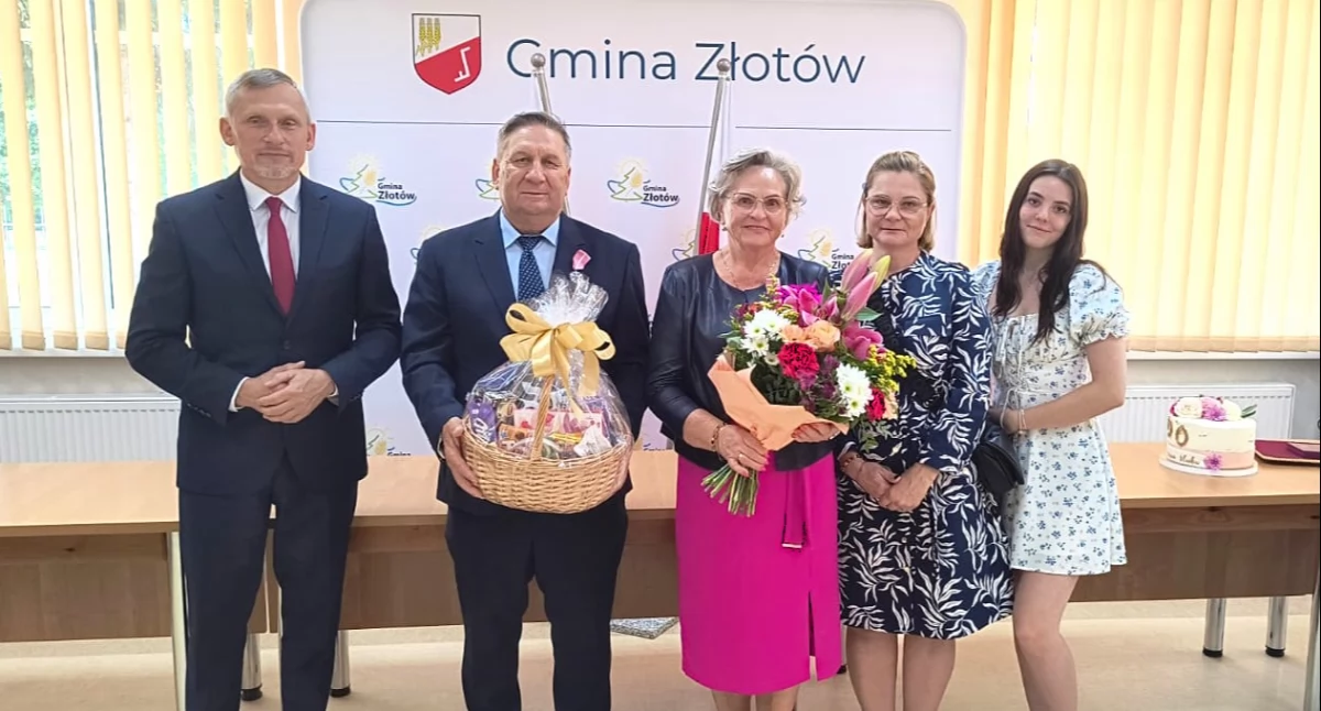 Państwo Bojczyk ze Sławianowa świętowali Złote Gody