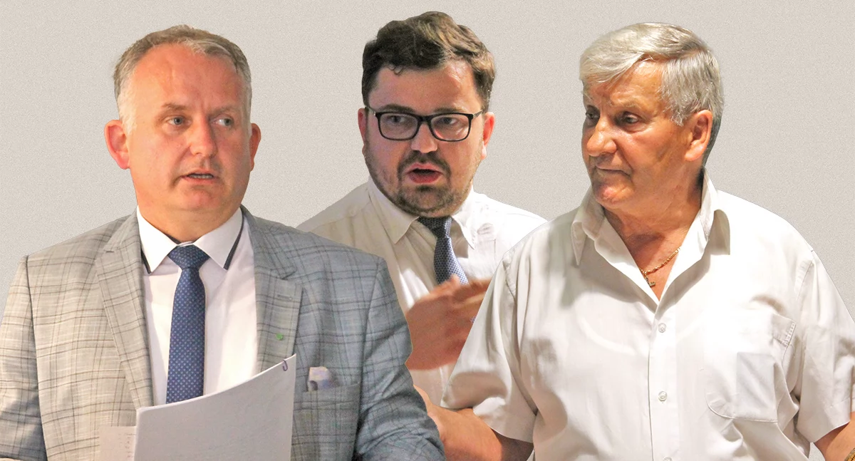 – Jest pan grabarzem PSL–u w powiecie – T. Michta grzmiał do D. Sztycha