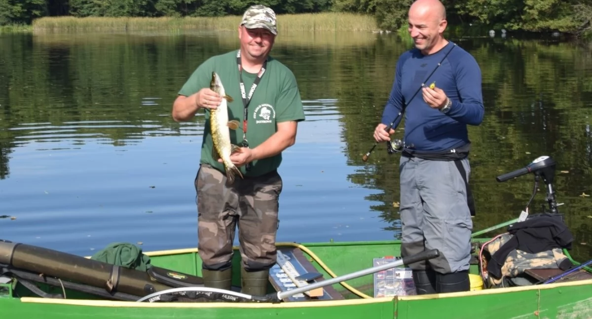 Rafał Wicha i Ksawery Bystoń triumfują w spinningowym Pucharze Prezesa Miejsko-Gminnego Koła PZW w Jastrowiu