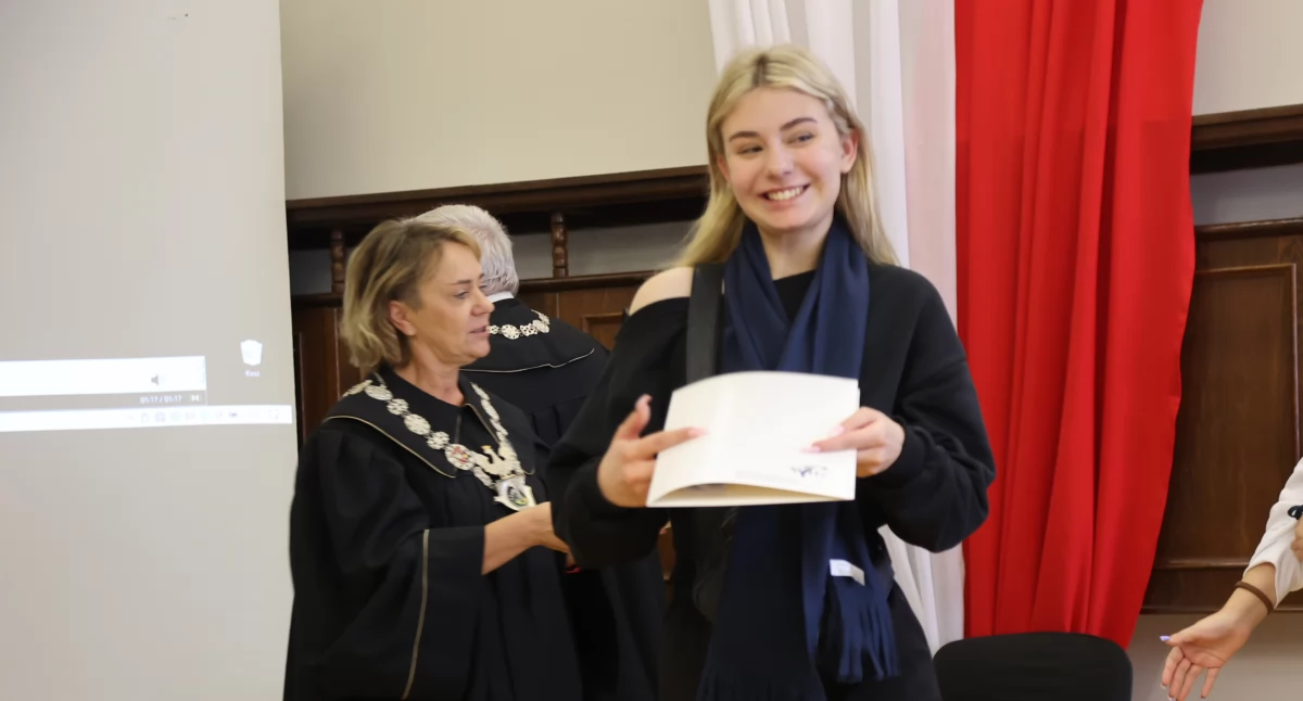 Pasowanie na czeladnika w złotowskim Cechu