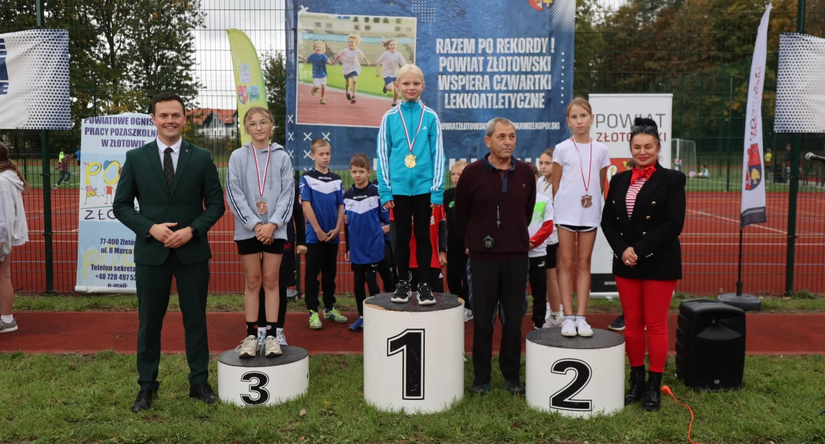 Finał powiatowych zawodów lekkoatletycznych w Złotowie