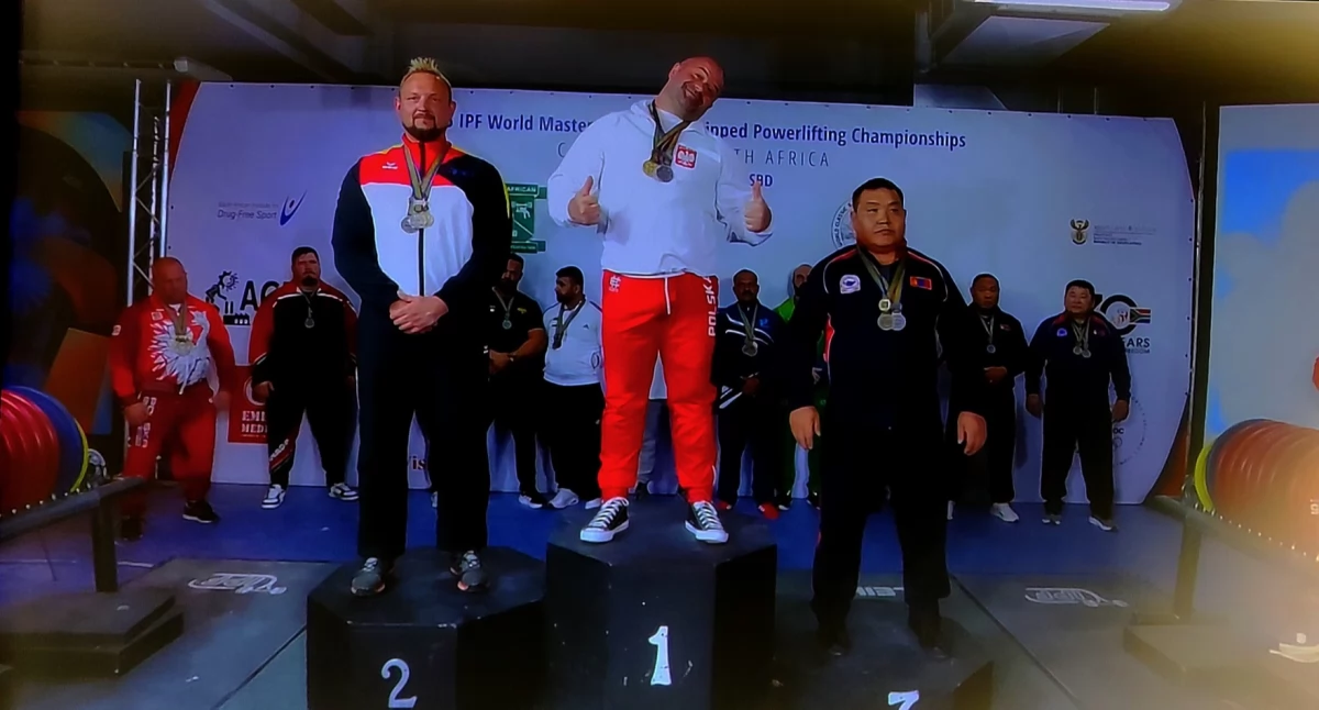 Sebastian Sobiech Wicemistrzem Świata w trójboju siłowym!