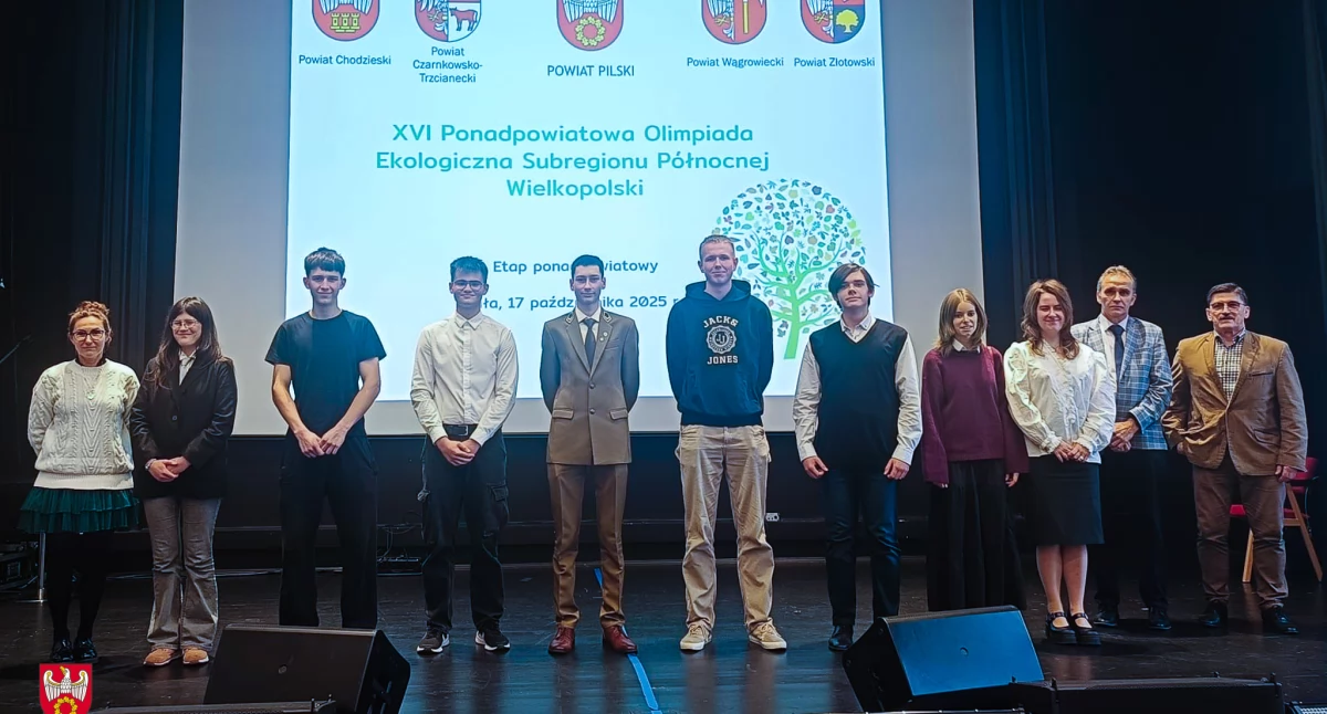 Uczniowie z powiatu złotowskiego z sukcesami w Ponadpowiatowej Olimpiadzie Ekologicznej