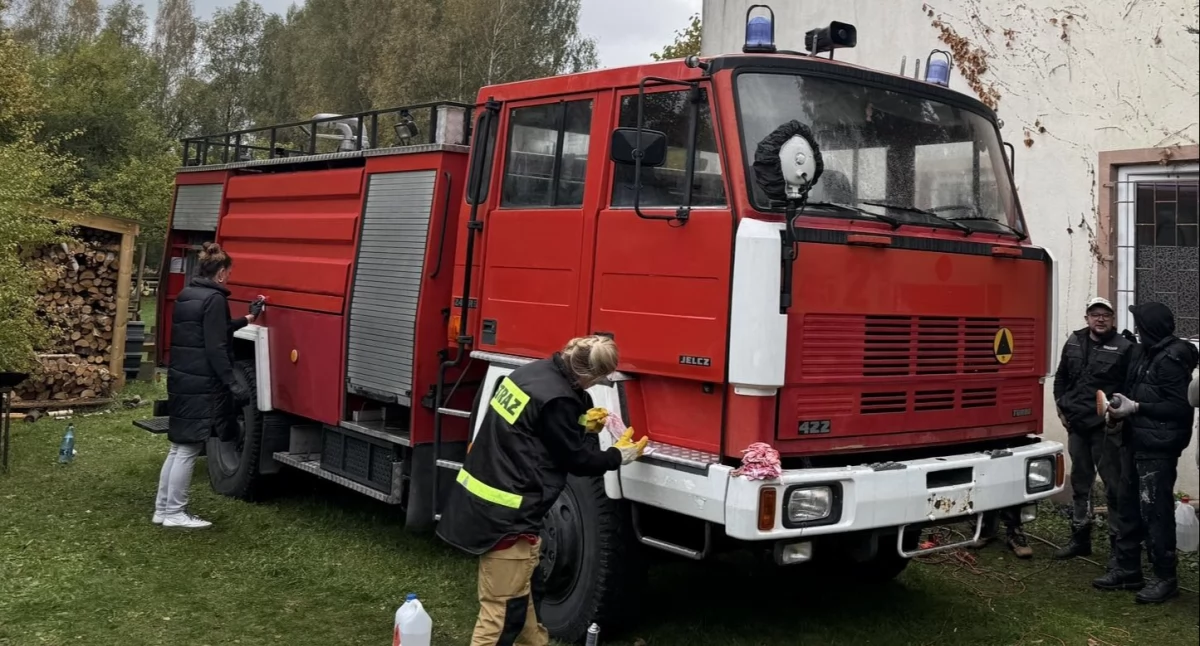 OSP Skórka z pierwszym wozem bojowym – najmłodsza jednostka w kraju rozwija skrzydła