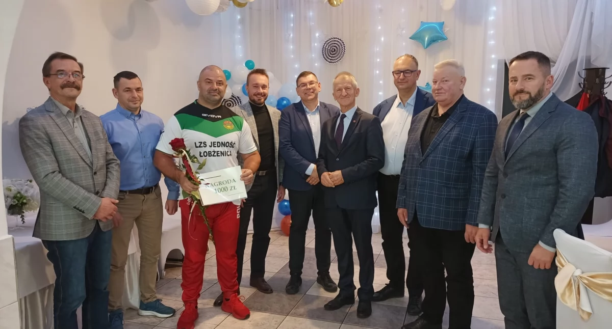 Sportowa duma Łobżenicy – wicemistrz świata uhonorowany 