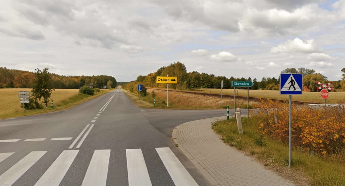 Zmiana organizacji ruchu na drodze wojewódzkiej nr 188 Złotów-Zakrzewo