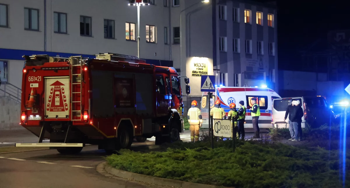 Potrącenie rowerzystki na ul. Norwida