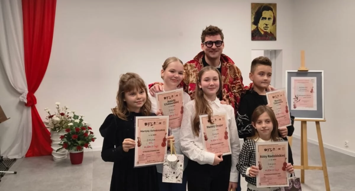 Sukces młodych skrzypaczek ze Złotowa na konkursie w Pile