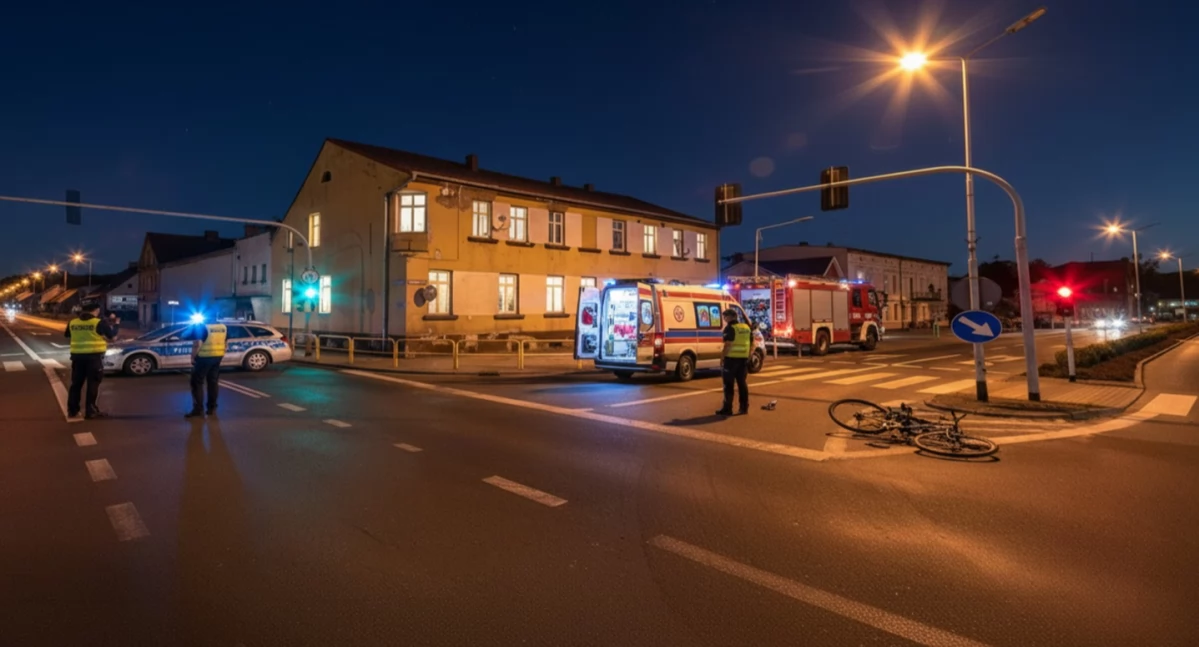 Wjechała w rowerzystkę i odjechała z miejsca potrącenia!