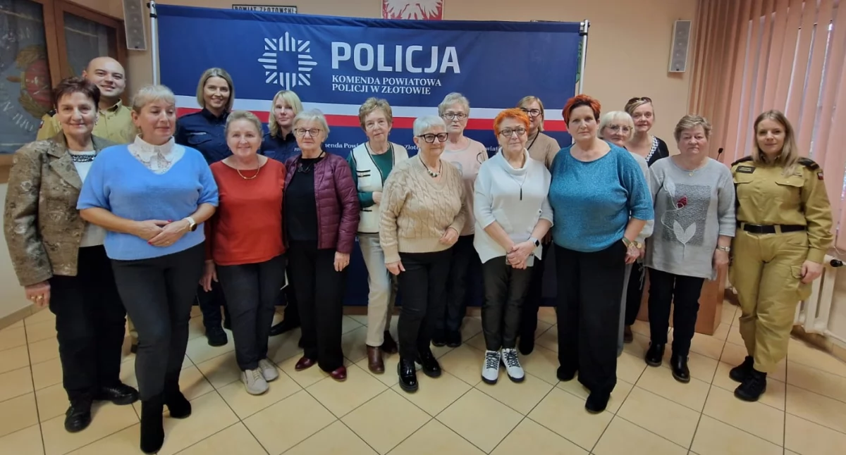 Jak nie dać się oszukać? Policja szkoliła seniorów w Złotowie