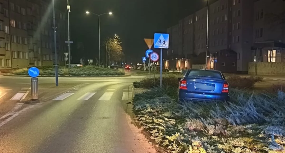 Świeży kierowca kontra rzeczywistość. Chwila nieuwagi i… szybka lekcja życia