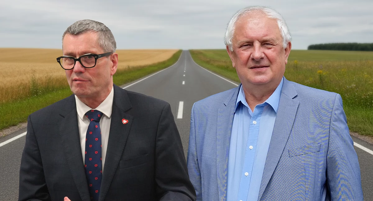 [WIDEO] Kartony Szopińskiego kontra asfalt Piechowiaka – poselskie iskrzenie o Polski Ład