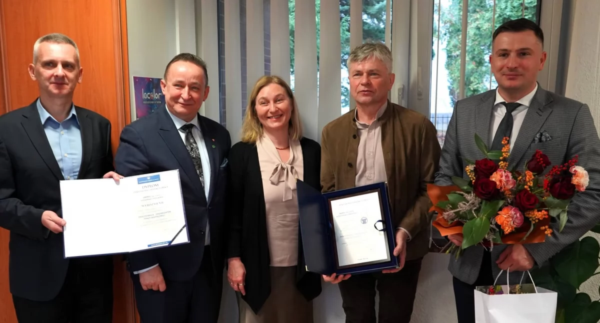 Wyróżnienie dla firmy SARPOL w konkursie „Pracodawca – Organizator Pracy Bezpiecznej”