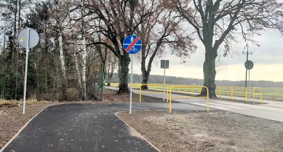 [WIDEO] Najbezpieczniejsza ścieżka rowerowa w powiecie, ale...