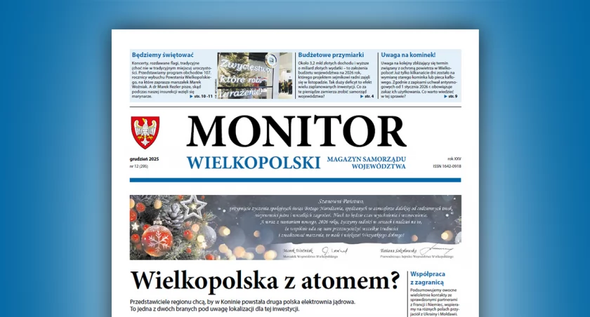 Monitor Wielkopolski - grudzień 2025
