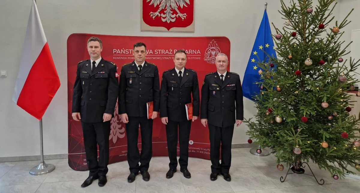 Podsumowanie roku w Komendzie Powiatowej PSP w Złotowie