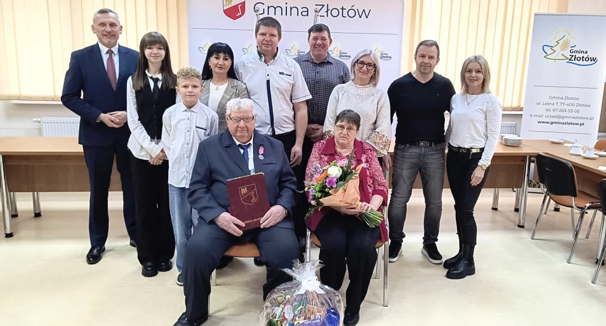 Lucyna i Jan Tomasik ze Świętej świętowali Złote Gody