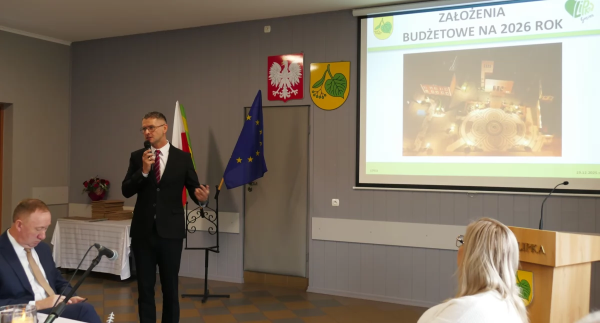 Budżet Gminy Lipka na 2026 przyjęty jednogłośnie