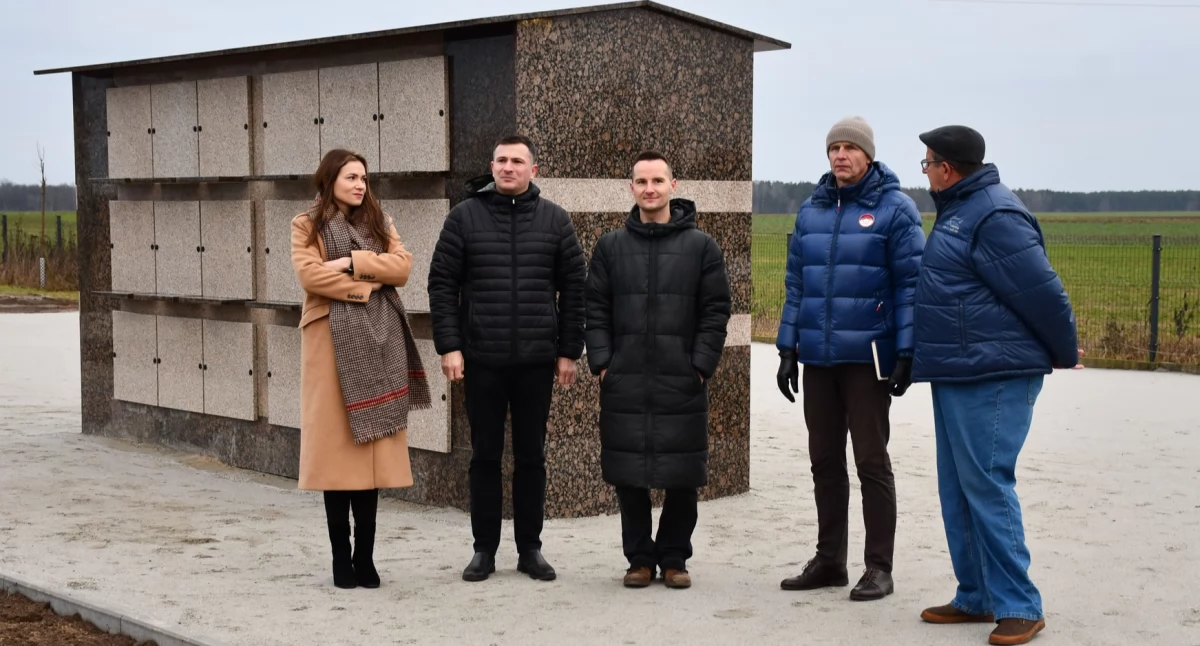 Nowy cmentarz komunalny w Zakrzewie gotowy
