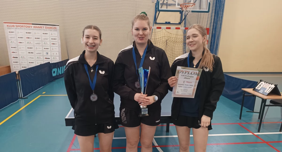 GKTS Krajna na podium wojewódzkiego Pucharu Polski Kobiet
