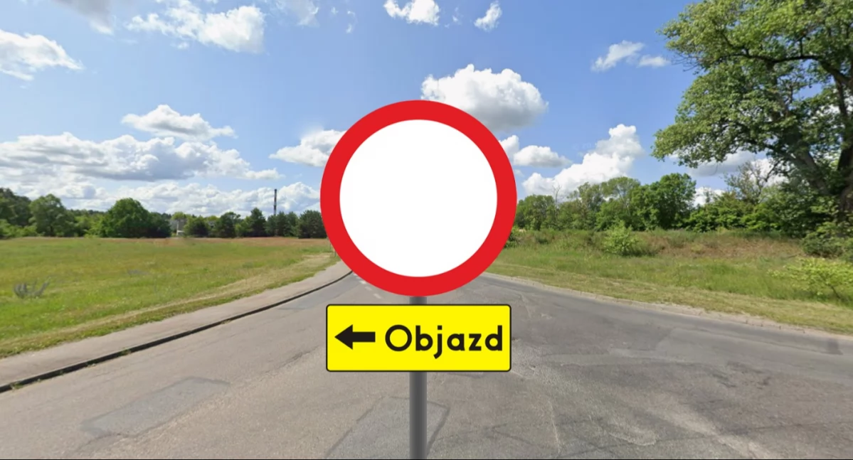 Planujesz przejazd przez ul. Za Dworcem? Sprawdź zmiany w ruchu 1 lutego