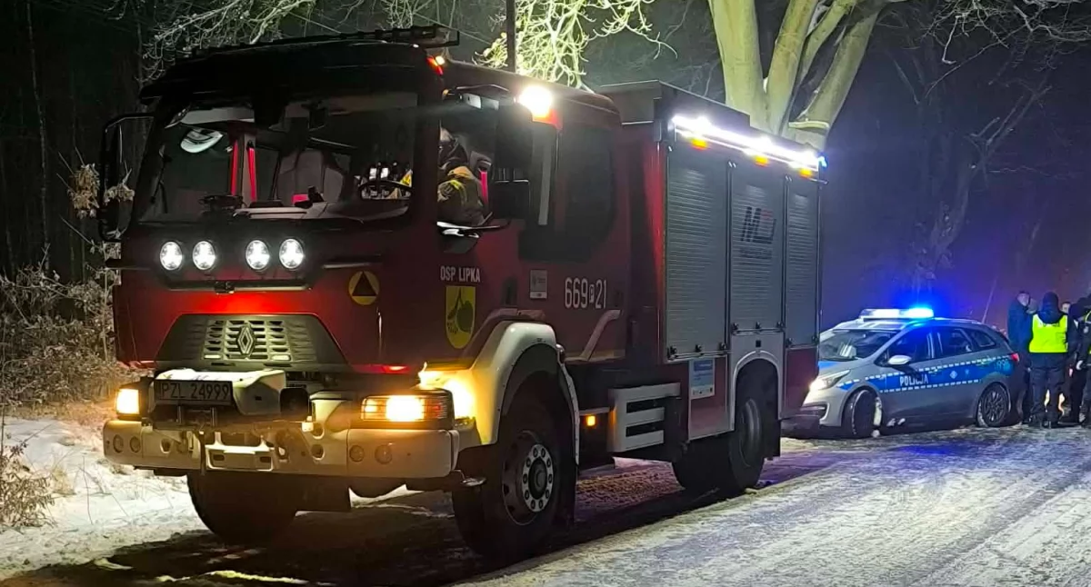 Wieczorny wypadek. Finał w szpitalu 