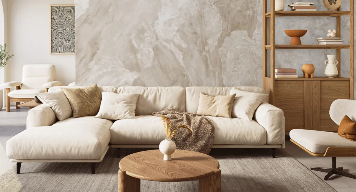 Eleganckie tapety do salonu w stylu glamour – cechy, które robią różnicę