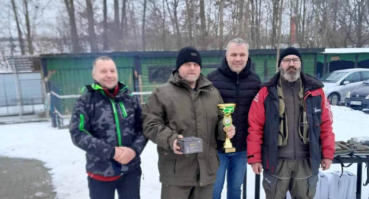 Marcin Westphal wygrał zawody podlodowe o Puchar Burmistrza Złotowa