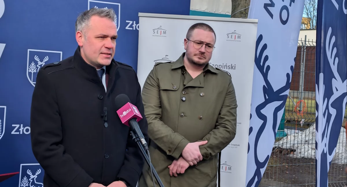 [WIDEO] Konferencja prasowa o przyszłości lodowiska w Złotowie
