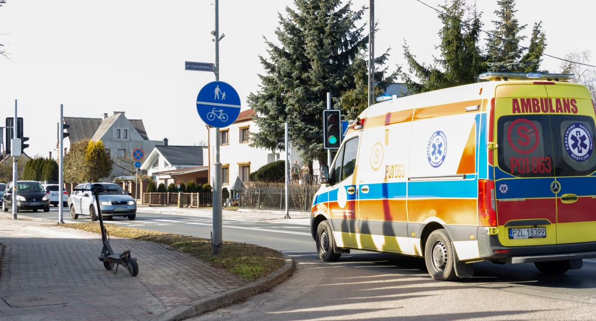 13-latka ofiarą 17-latka na hulajnodze