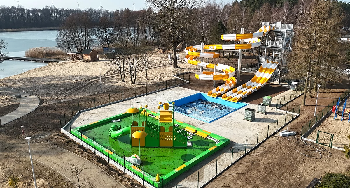 Zjeżdżalnie nad Zaleskim coraz bliżej uruchomienia. Wstęp będzie płatny