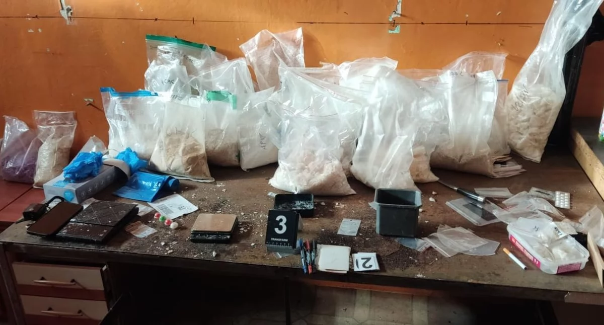 [WIDEO] Narkotyki warte 5 milionów w Blękwicie pod Złotowem