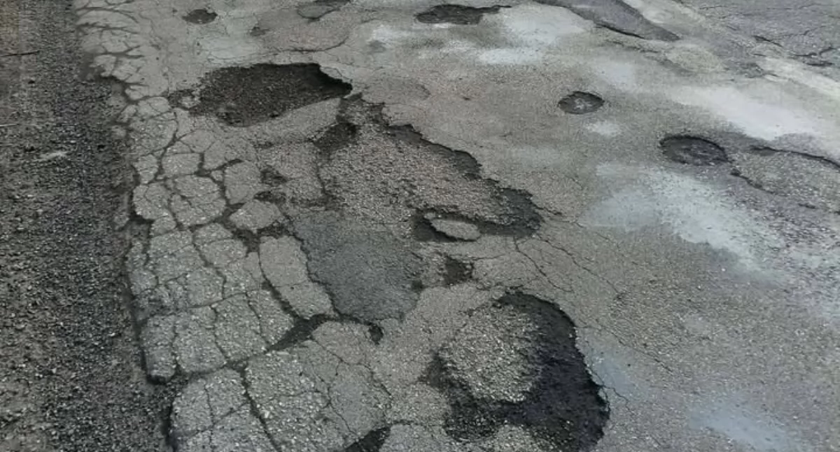 [WIDEO] Mieszkańcy Rudnej mają dość stanu drogi. Domagają się dokończenia remontu !