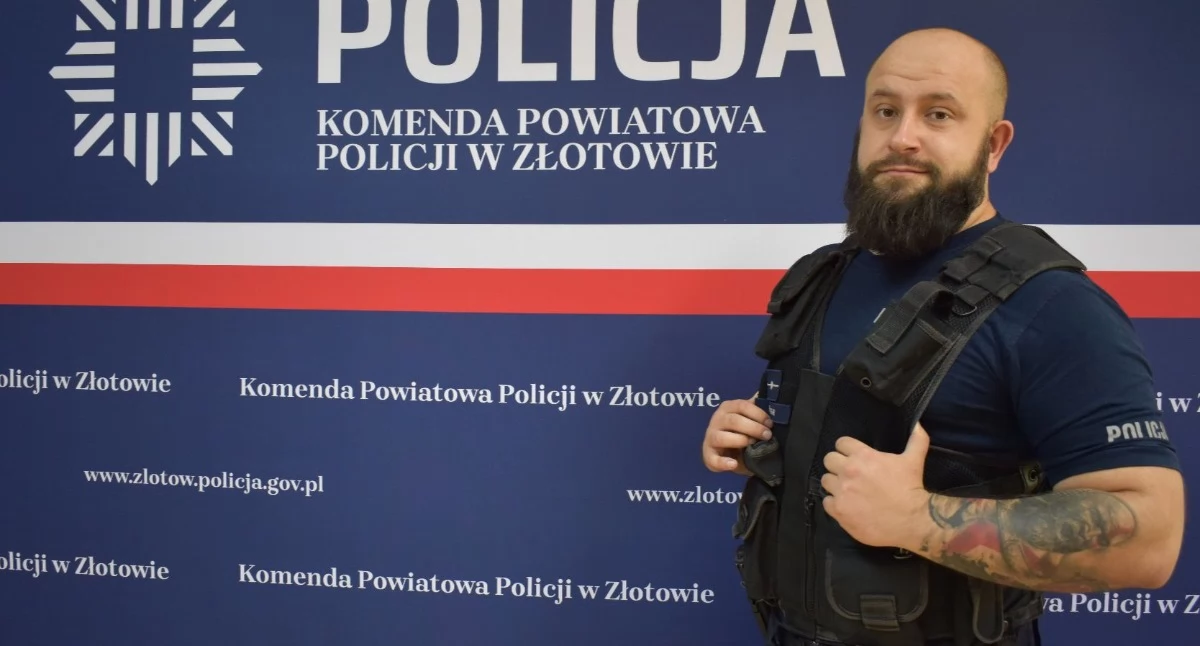 Kradzież w markecie i szybka reakcja. Policjant zatrzymał sprawcę