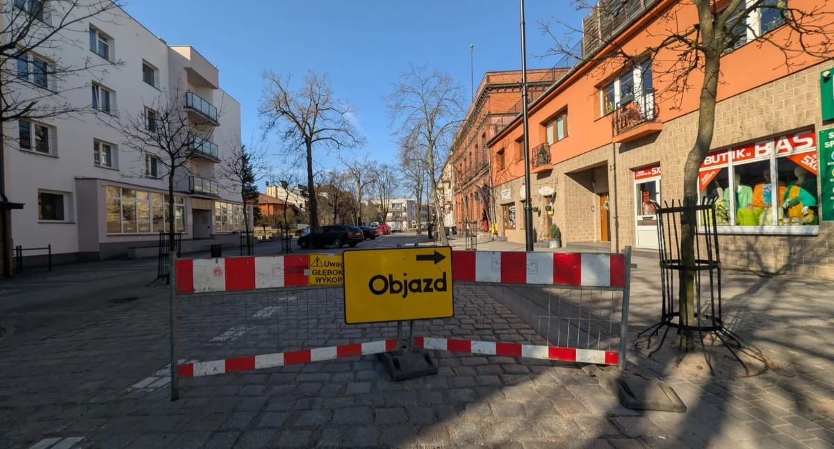 Wojska Polskiego zamknięta. Trwa kolejny etap prac przy sieci ciepłowniczej