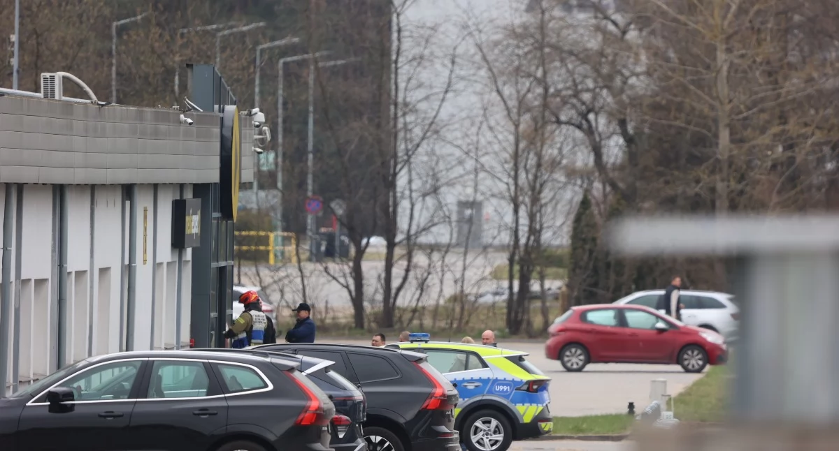 Alarm bombowy w Tergu w Złotowie