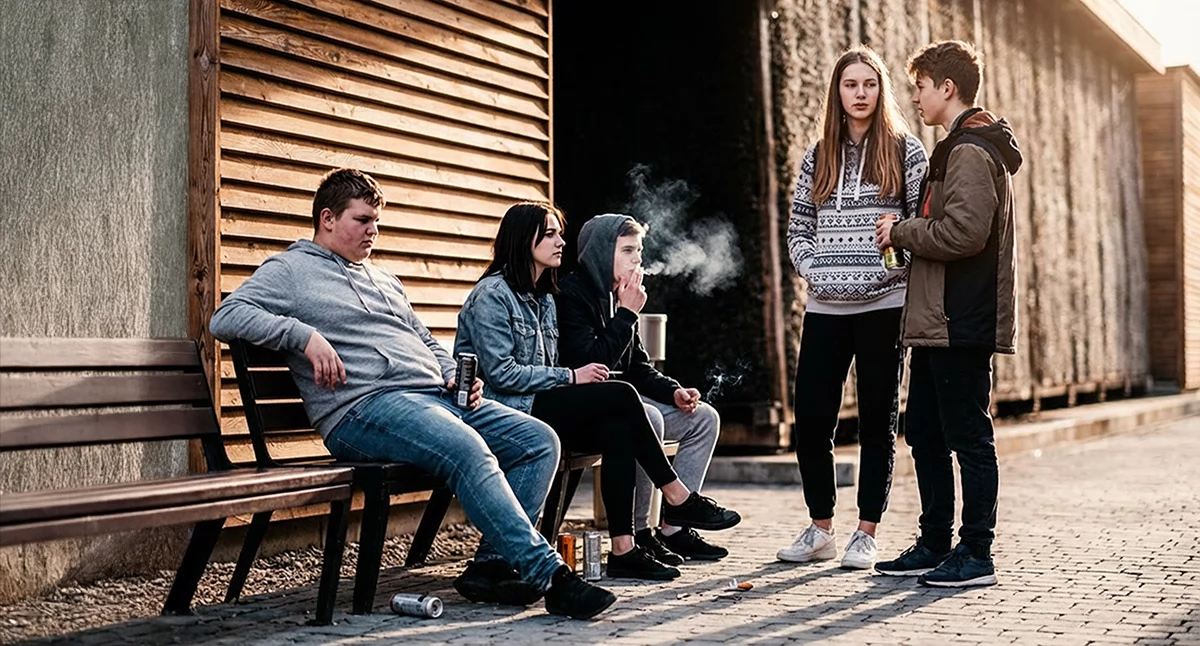 Mieszkańcy skarżą się na dym i alkohol przy tężni. Radna Wegner interweniuje