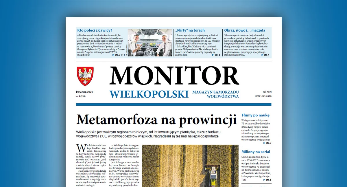 Monitor Wielkopolski - kwiecień 2026