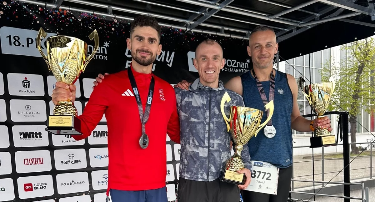 Rafał Stachowski mistrzem Polski Policji w półmaratonie
