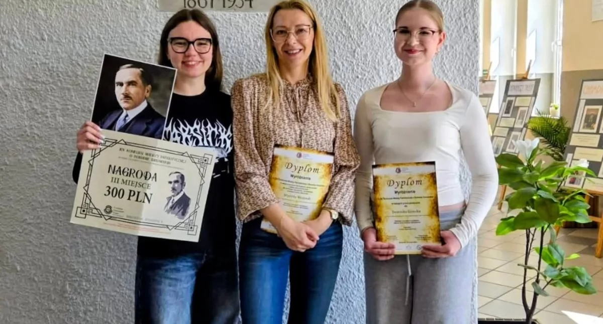 Zuzanna Rymon-Lipińska i Dominika Górecka nagrodzone w konkursie historycznym