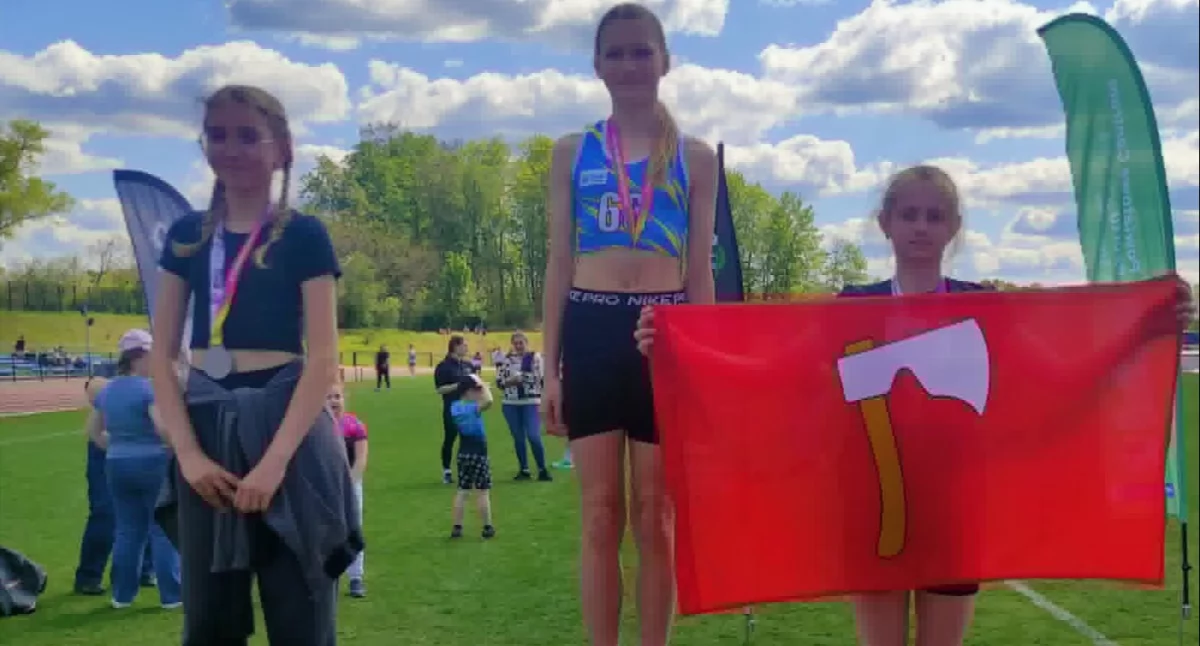 Julia Kalisz i Igor Karszow ze złotem. Lekkoatleci UKS Olimp znów na medal