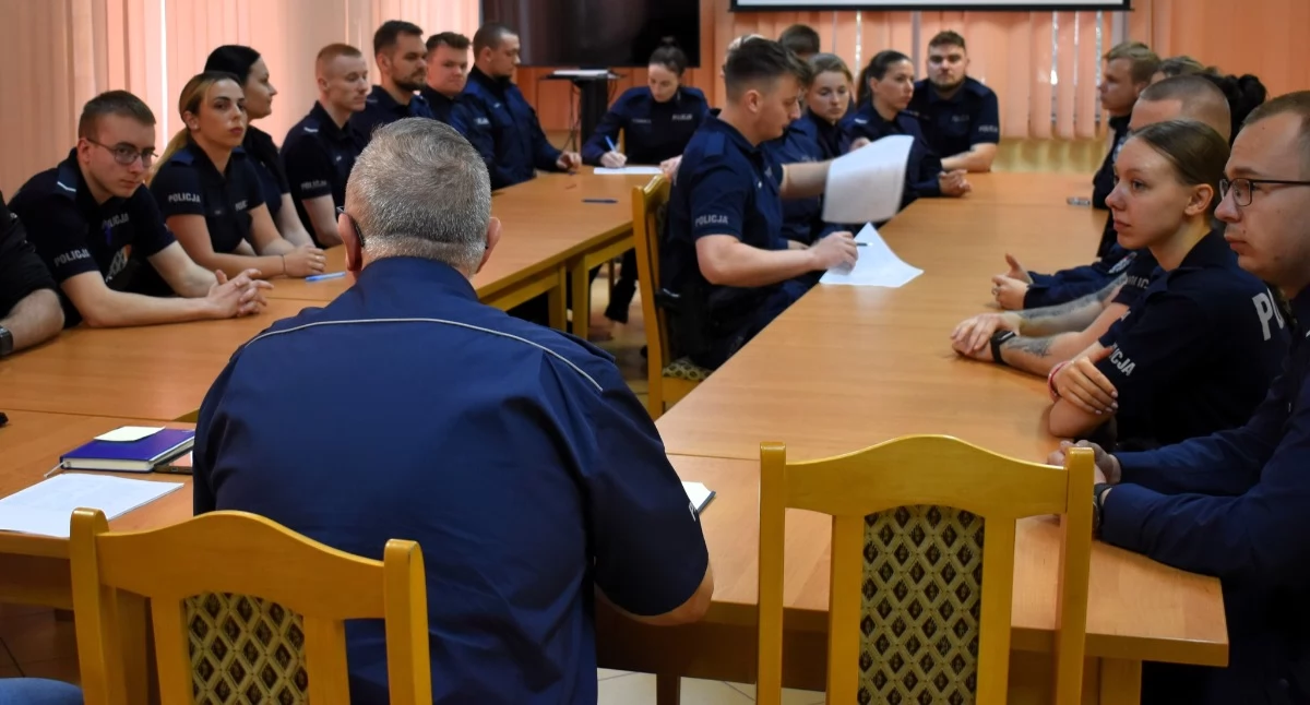 Nowe twarze w złotowskiej komendzie Policji